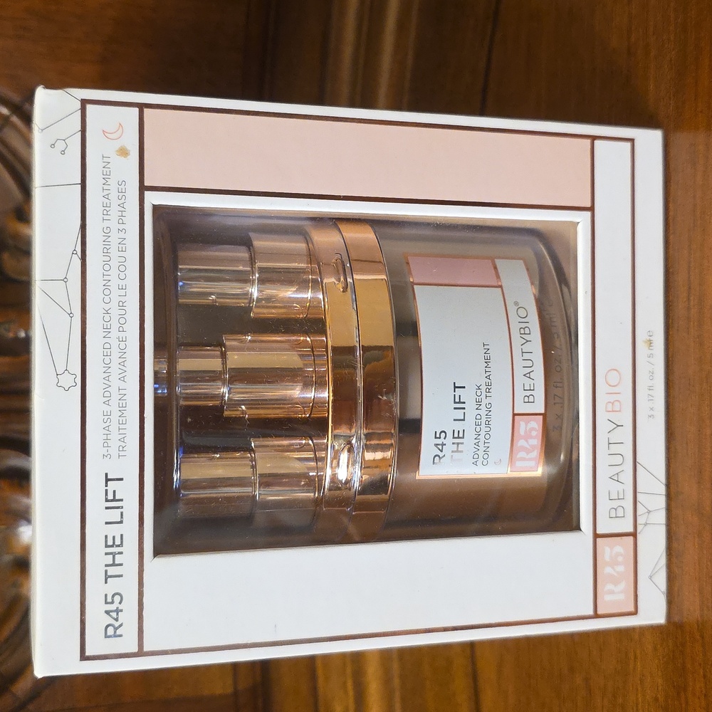 BeautyBio R45 The Lift 3-Phase Advanced Neck Contouring Treatment--Sealed/New